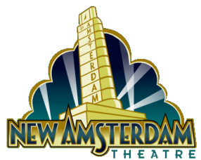Logo du New Amsterdam Theatre par Disney